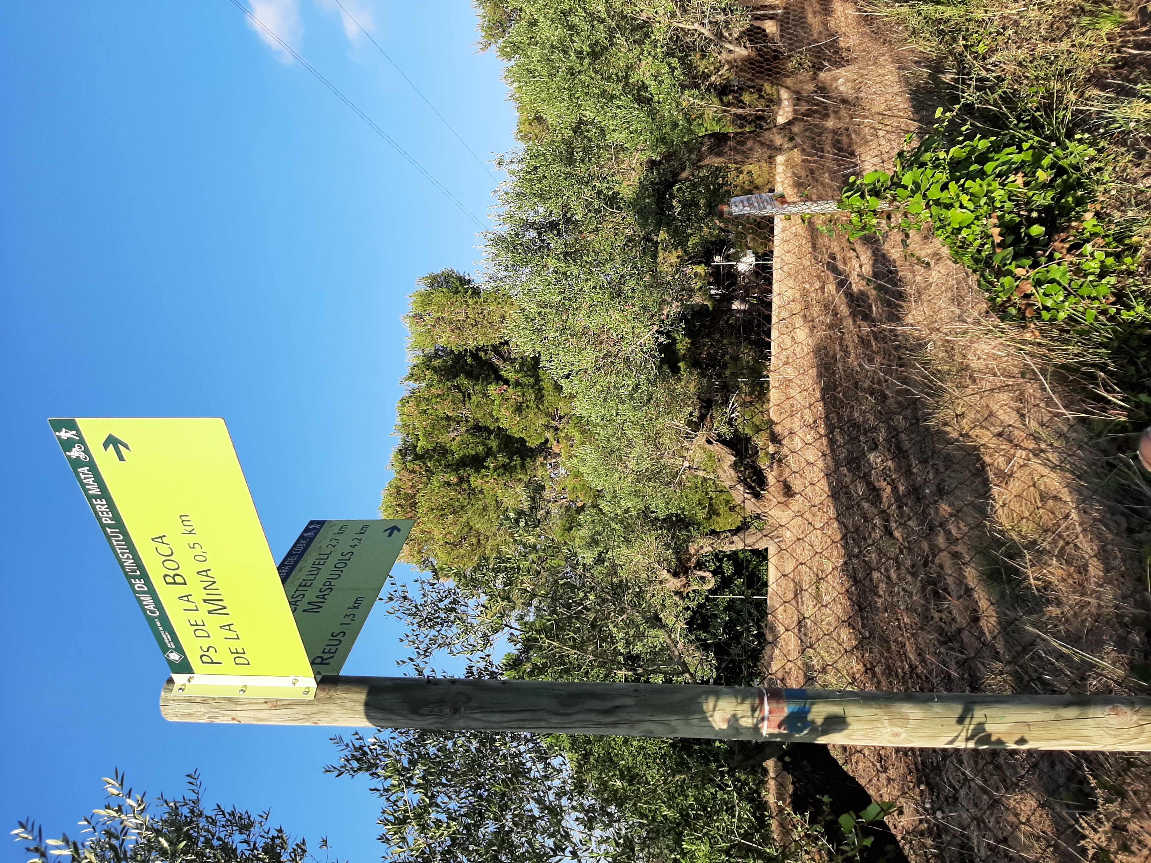 Indicador d'una cruïlla de camins
