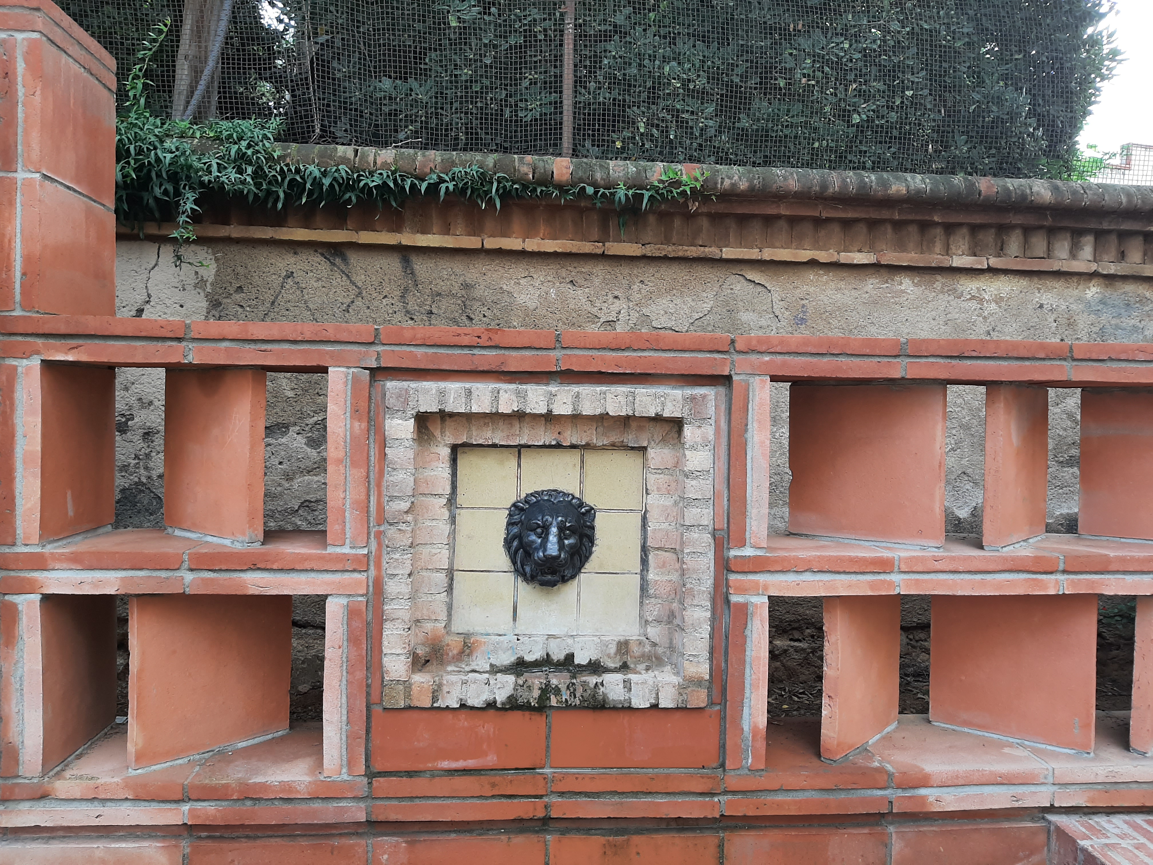 La font del Lleó, coneguda també com la font dels Capellans