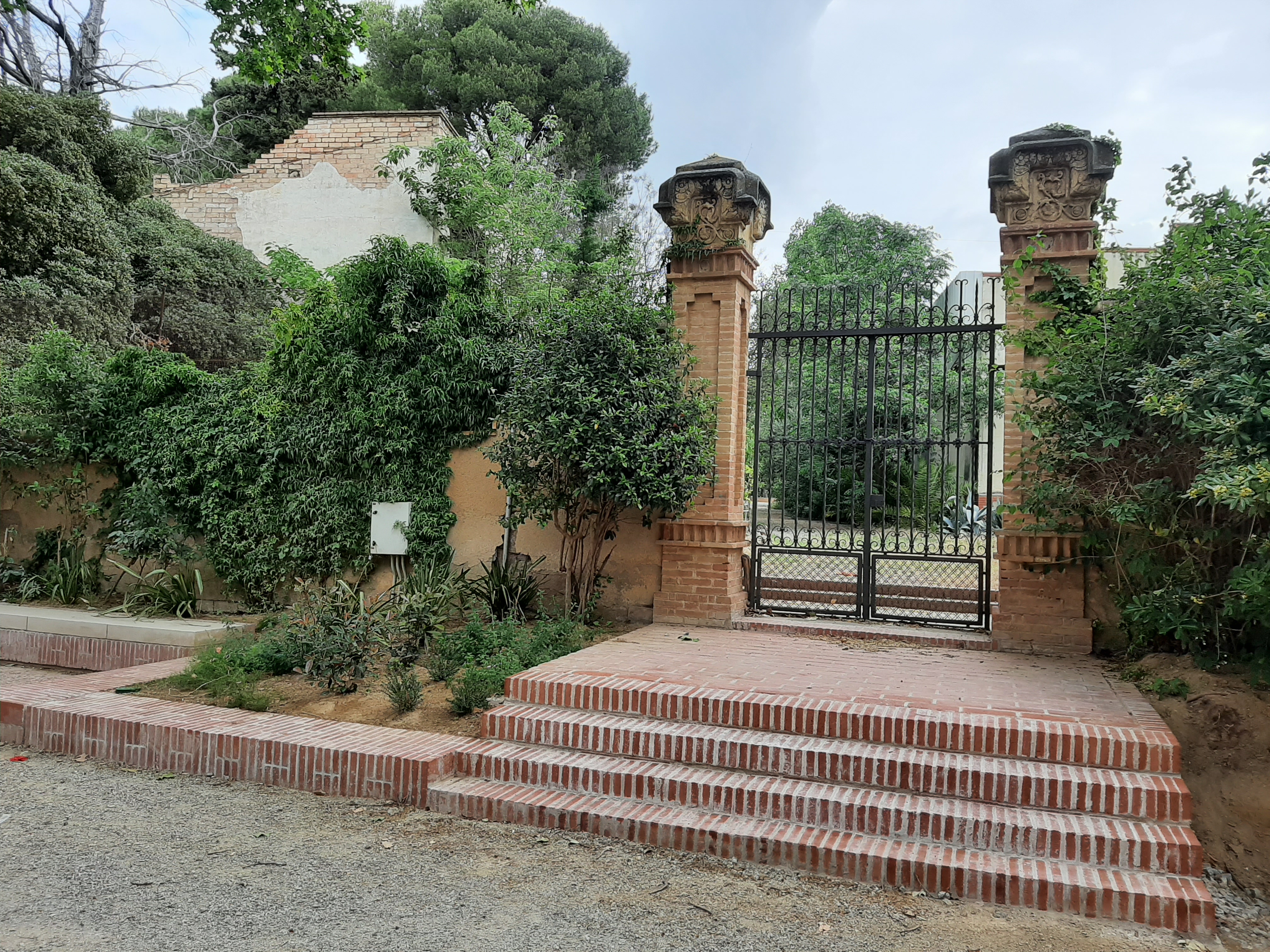 Entrada del mas Navàs